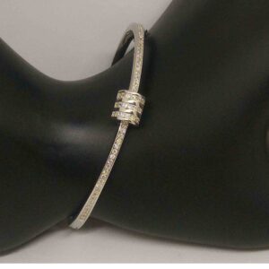925 sterling silver diamond bracelet