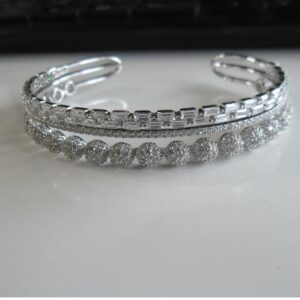 925 sterling silver diamond  bracelet for ladies