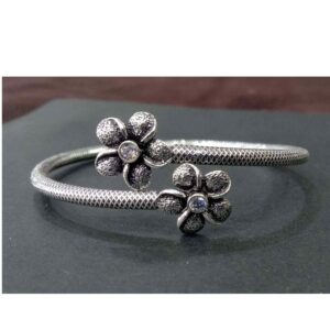 925 sterling silver oxidised bracelet