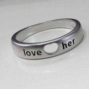 925 sterling silver  couple  ring gRS0143 / LRS0403