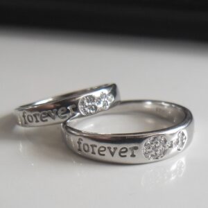 925 sterling silver  couple  ring  GRS0134 / LRS0346