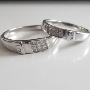 925 sterling silver  couple  ring  GRS0133 / LRS0345