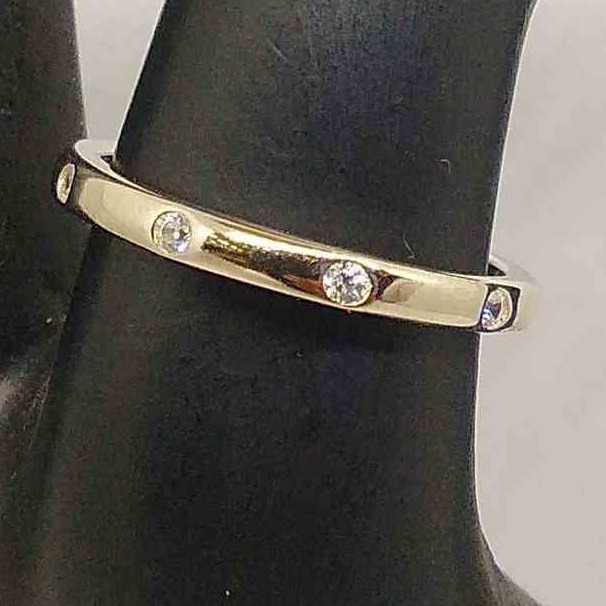 925 sterling silver diamond band  Ring