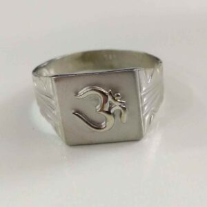 925 sterling silver  om Ring FOR MEN