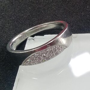 925 sterling silver diamond  band Ring