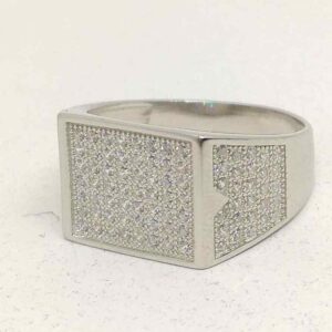 925 sterling silver diamond Ring FOR MEN