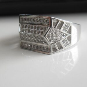 925 sterling silver diamond Ring