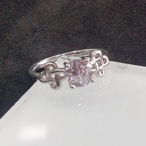 925 sterling silver diamond ring