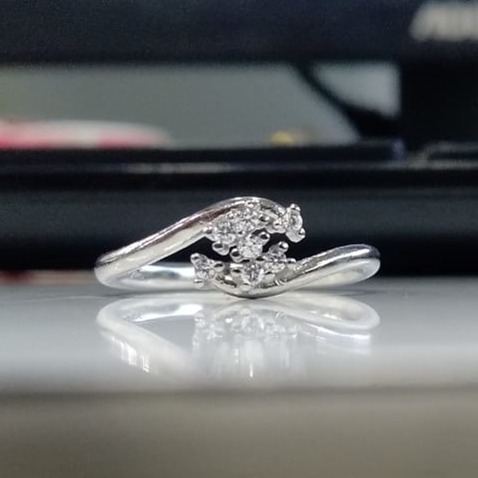 925 sterling silver diamond ring
