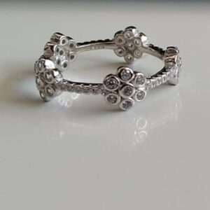 925 sterling silver dimond Ring