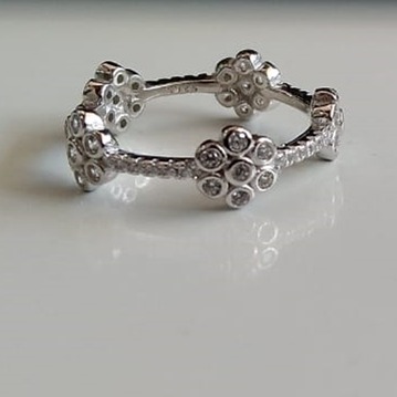 925 sterling silver dimond Ring