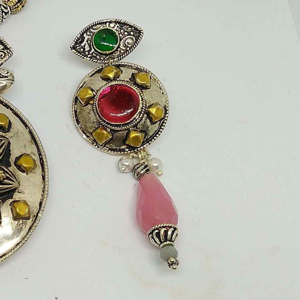 925 sterling silver Traditional Antique pendant With earring set