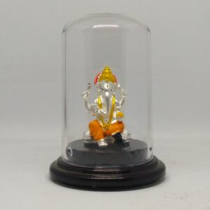 999 silver ganeshji murti