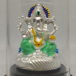 999 silver ganeshji murti
