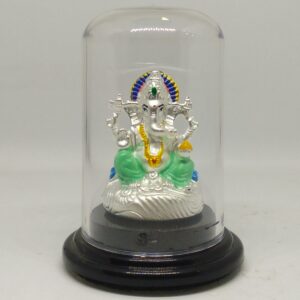 999 silver ganeshji murti