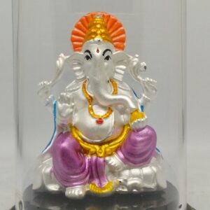 999 silver ganeshji murti