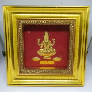 24kt gold leaf laxmiji frame