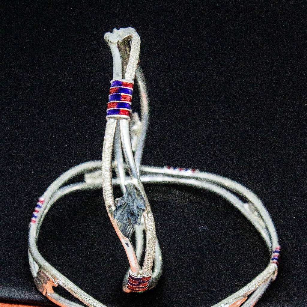 Sterling silver bangles - Image 5