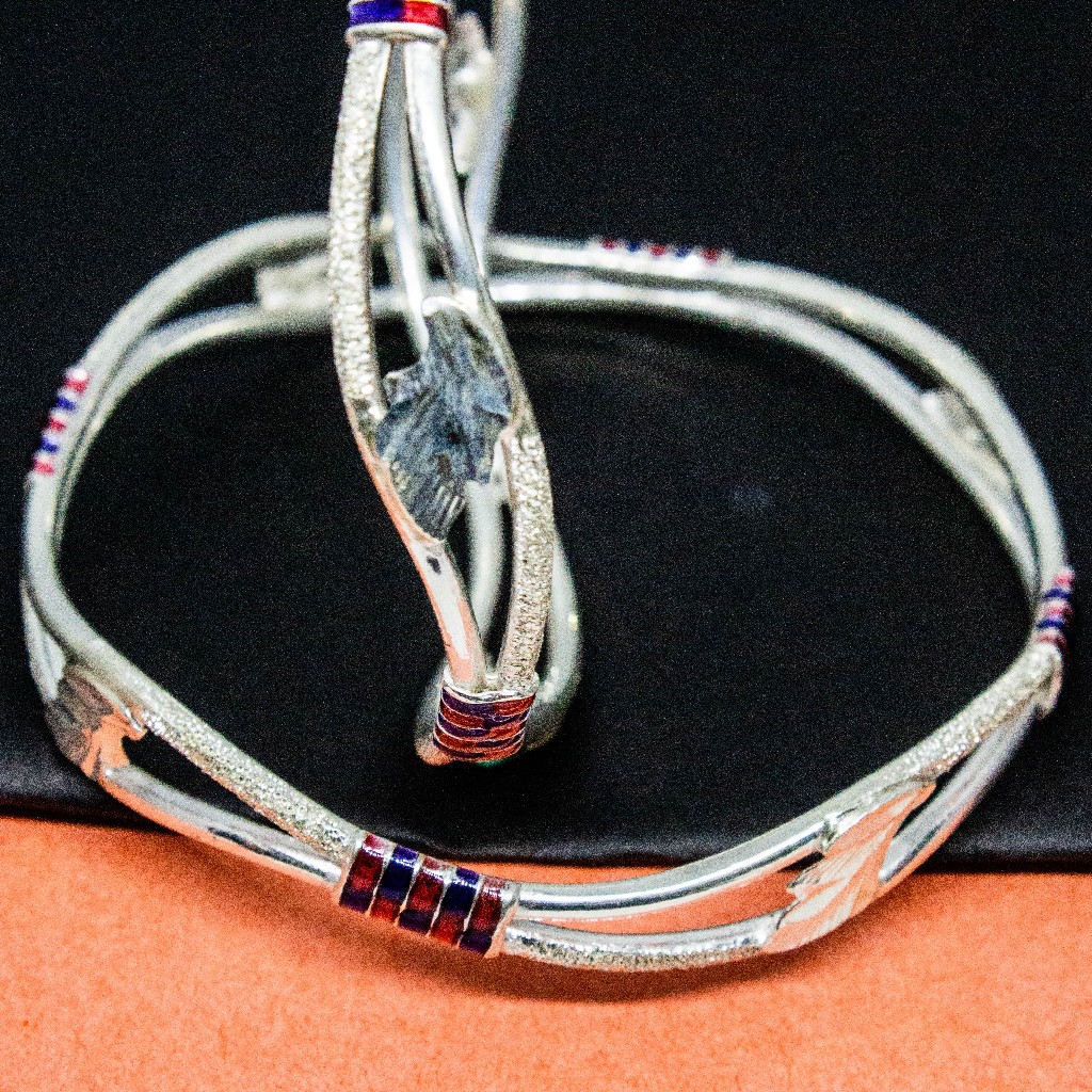 Sterling silver bangles - Image 4