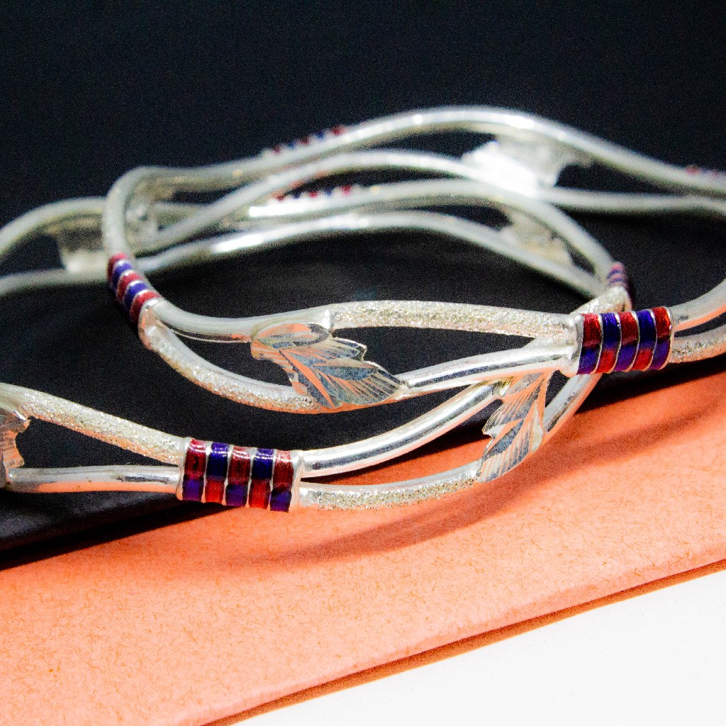 Sterling silver bangles - Image 3