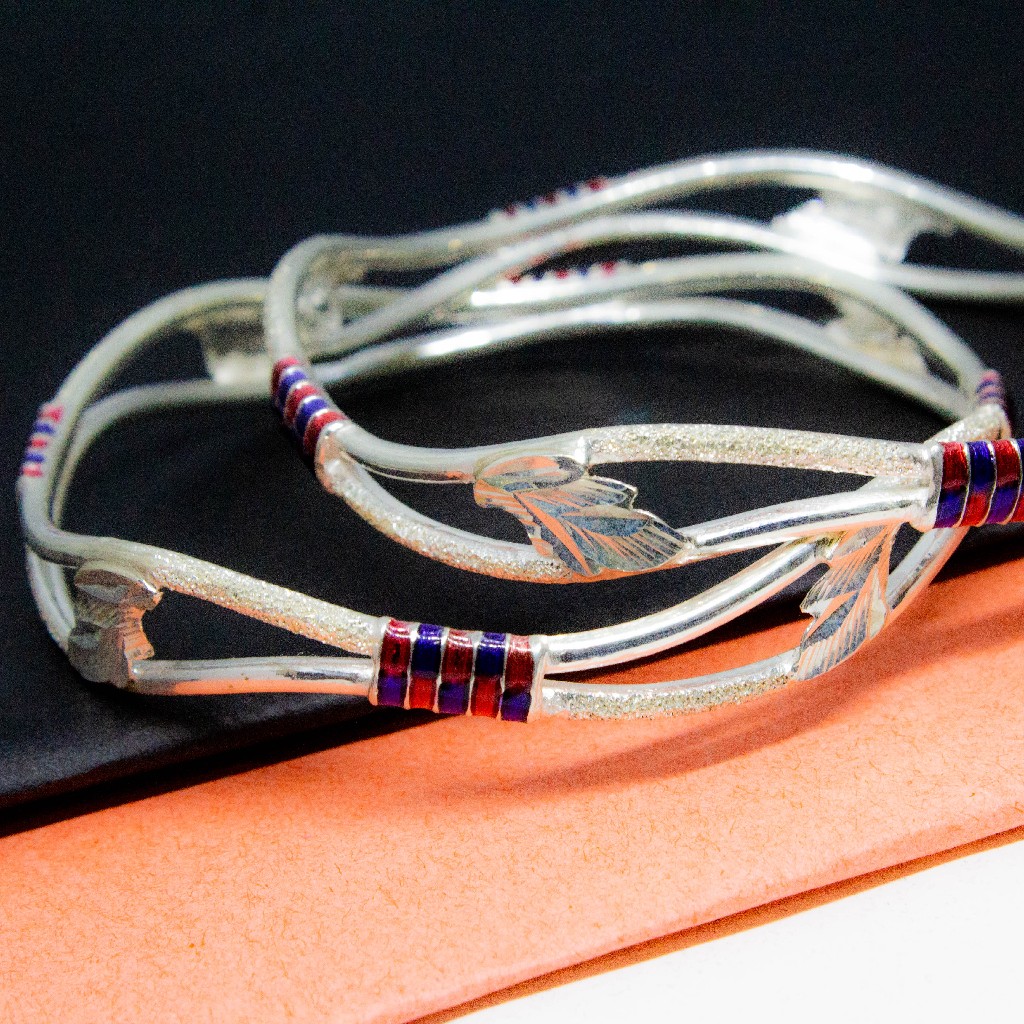 Sterling silver bangles - Image 2