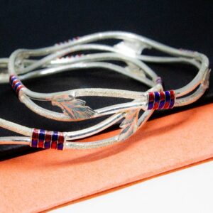 Sterling silver bangles