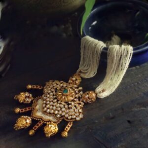 22kt 91.6 jaisalmeri bridal necklace