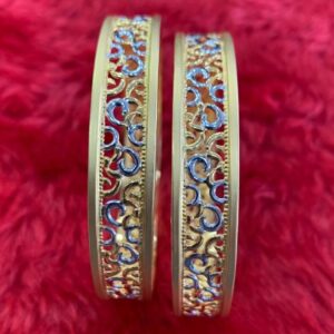 22KT/ 916 Gold Fancy Special occasional Cooper Kadli For Ladies