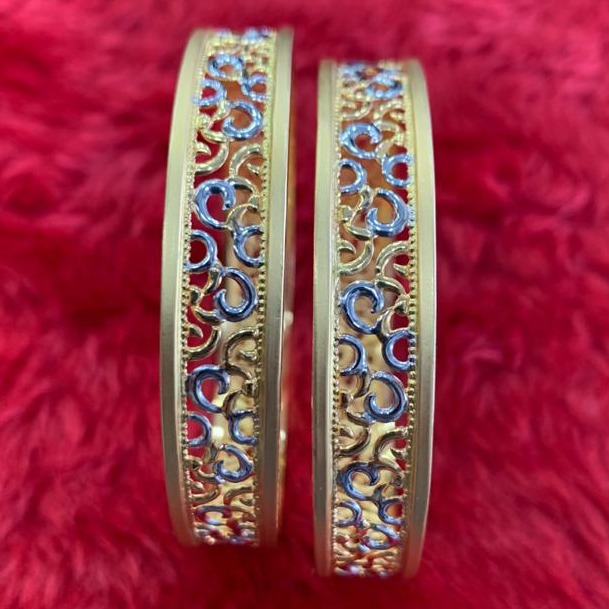 22KT/ 916 Gold Fancy Special occasional Cooper Kadli For Ladies