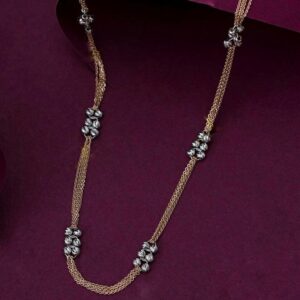 18KT Rose Gold fancy Italian special occasional chain for ladies
