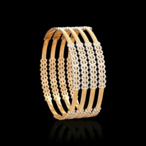 22KT/ 916 Gold ethnic wedding bridle bangle for ladies