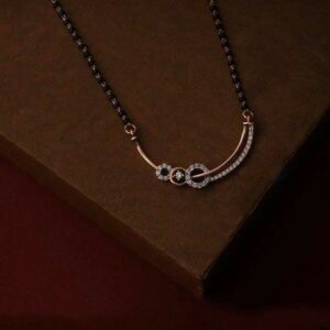 18 KT Rose Gold fancy casual ware mangalsutra for ladies MSG1013
