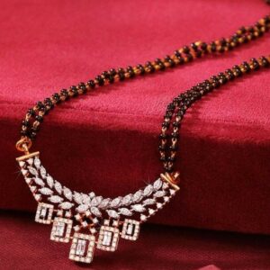 18 KT Rose gold best wedding collection mangalsutra for women