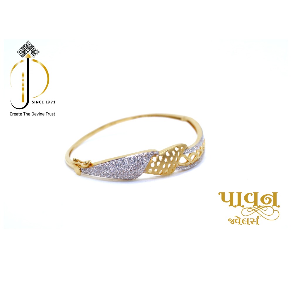 22KT / 916 Gold Fancy CZ Festival Bracelet For Ladies KKG0110