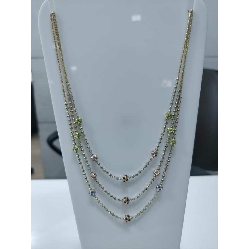 18K/76 Gold Imported Italian Designer Chain