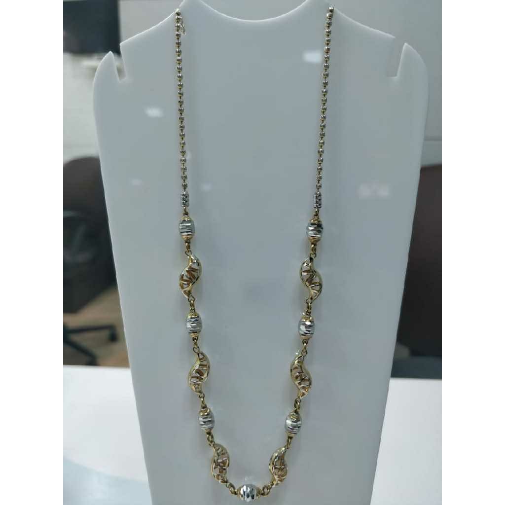18K/76 Gold Imported Italian Fancy  Chain