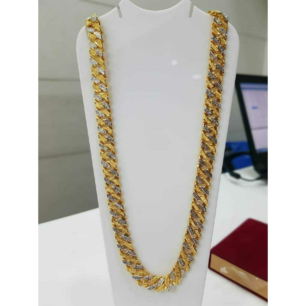22K/916 Gold Singapuri Fancy Chain