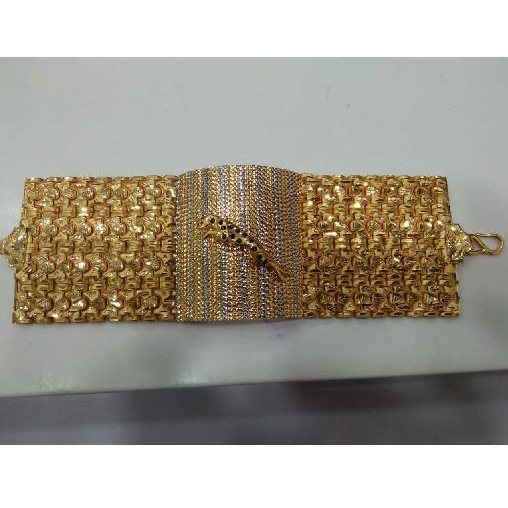 22K/916 Gold Jaguar Bracelet