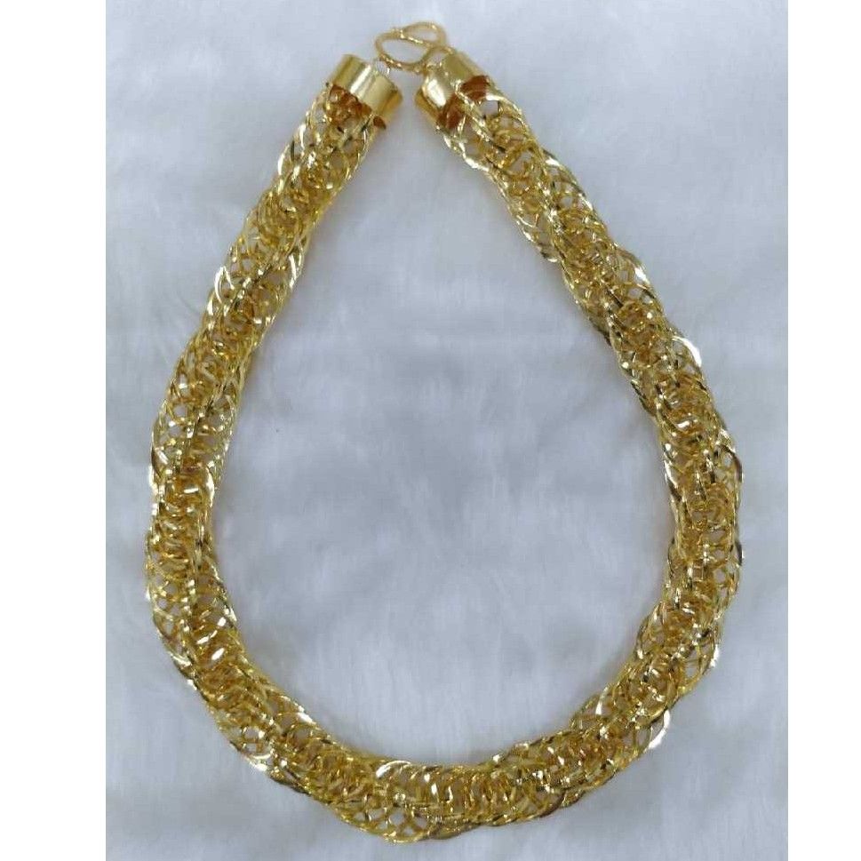 22K/916 Gold Hollow Chain