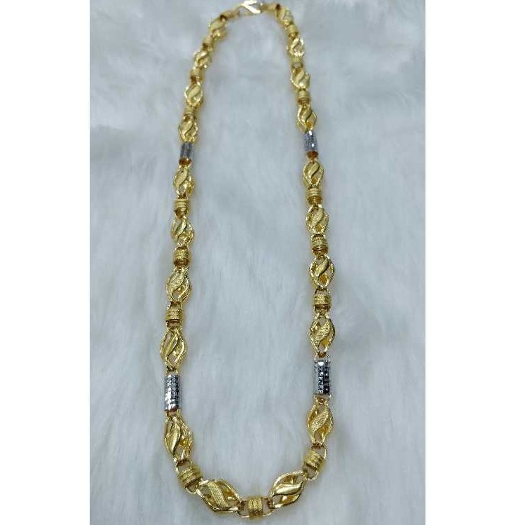 22KT Gold Gents Hollow Fancy Chain