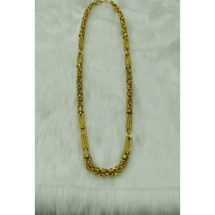 22KT Gold Gents Indo Italian Hollow Chain