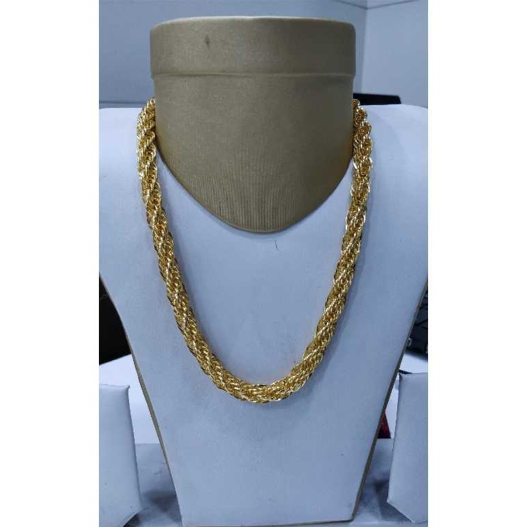 22KT Gold Gents Indo Italian Hollow Chain