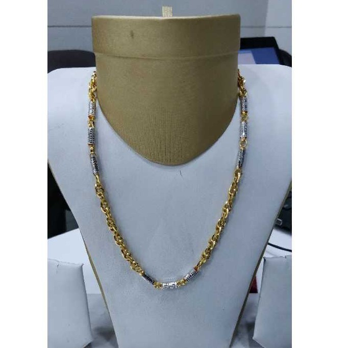 22KT Gold Gents Indo Italian Fancy Chain