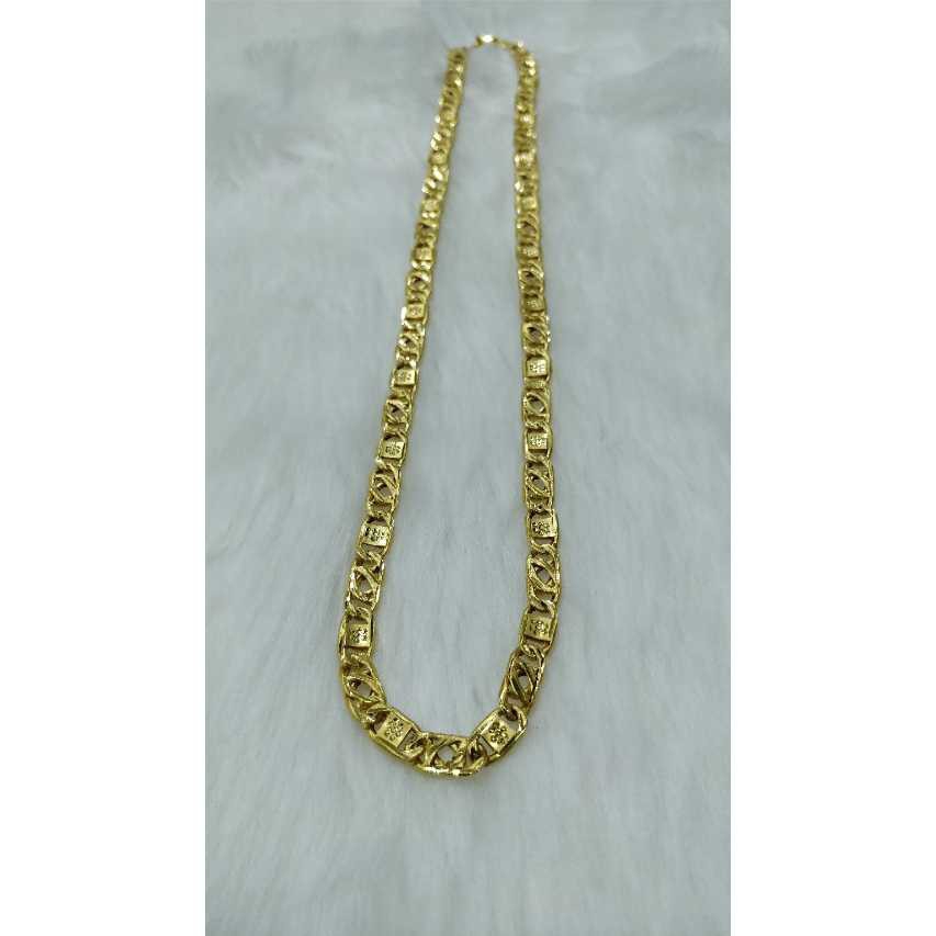 22KT Gold Fancy Hollow Chain