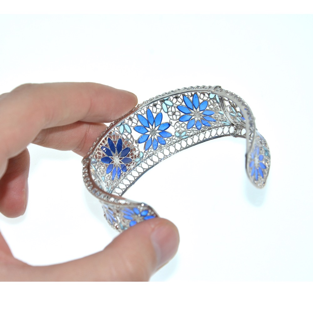 Silver 925 Ladies Indian Fancy Bracelet