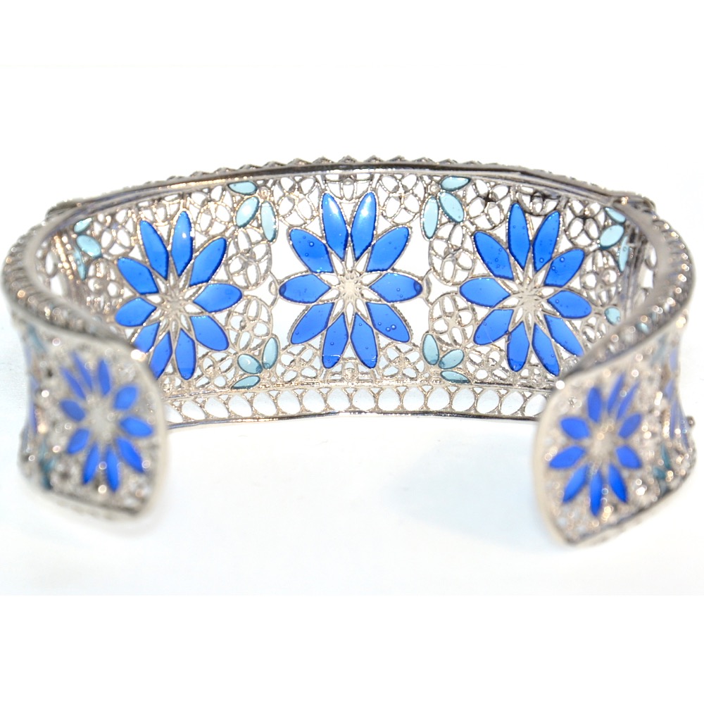 Silver 925 Ladies Indian Fancy Bracelet
