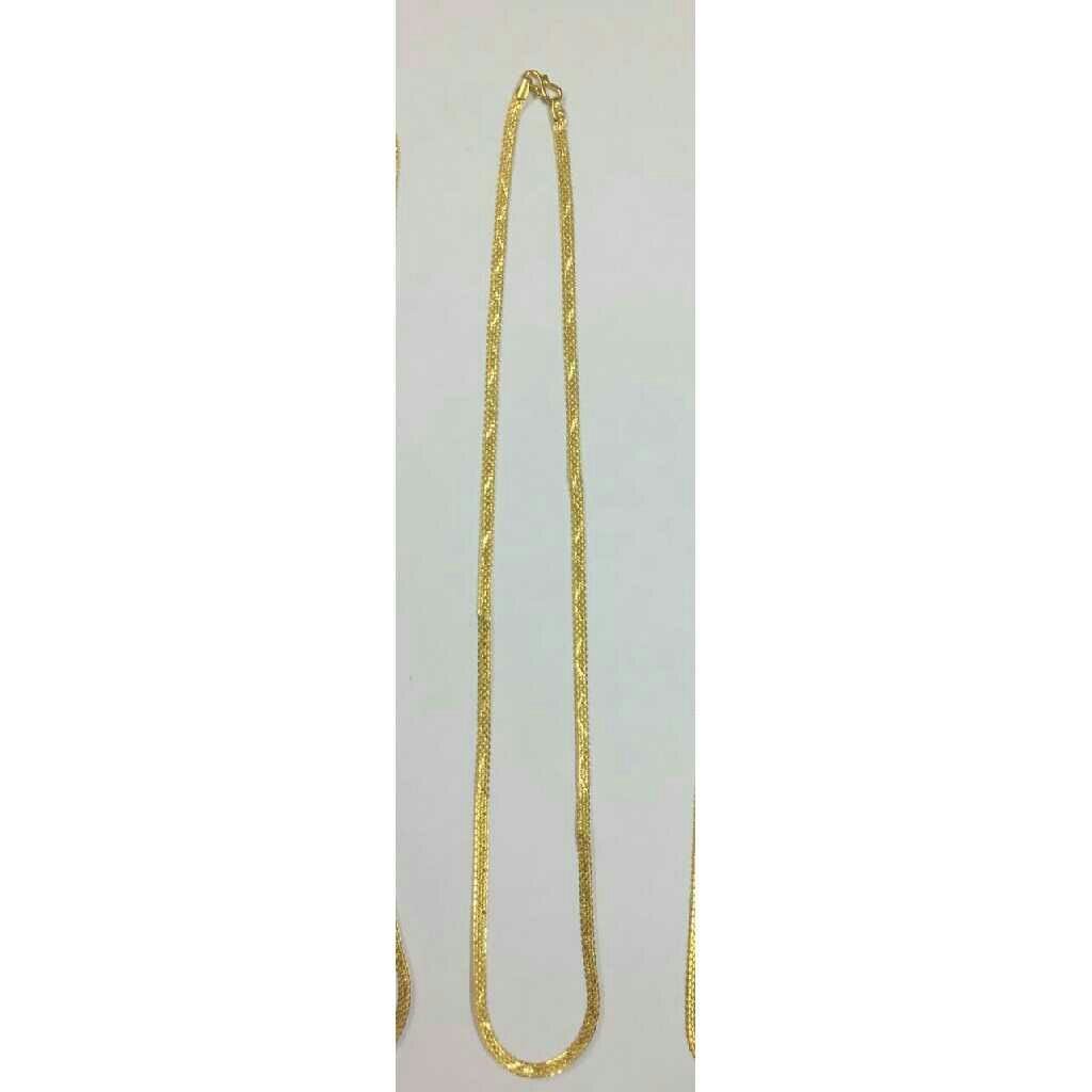 22K/916 Gold Fancy Chain