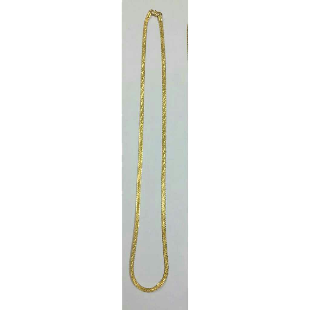 22K/916 Gold Attractive Classic Chain