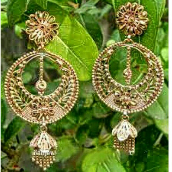 Copper Ladies Fancy Earring