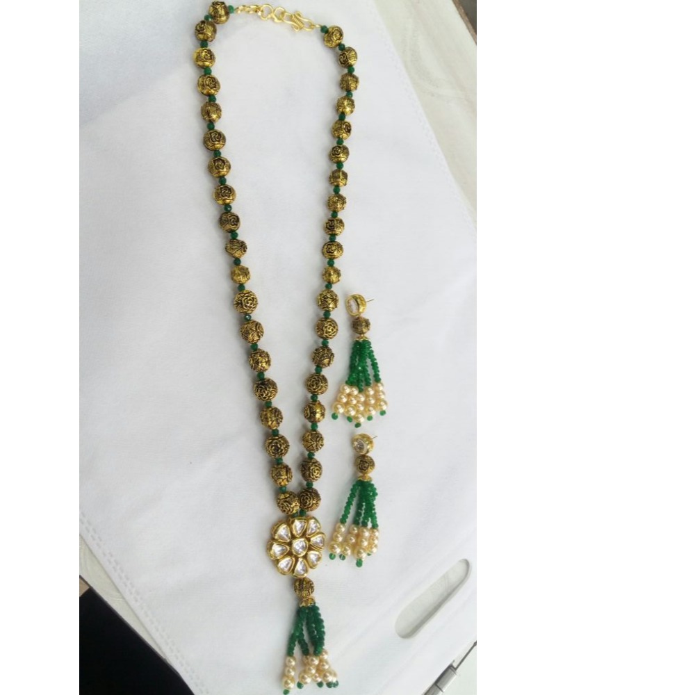 Designer Meenakari Mala Set